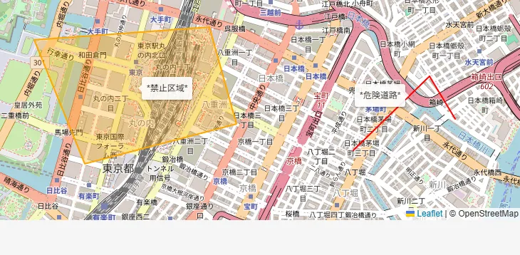 統合・公開型GIS for kintone - ポイントや図形も作成可能
