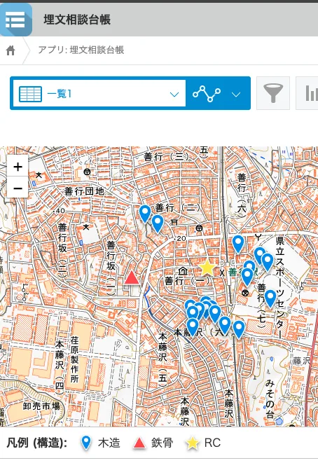 地図表示プラグイン